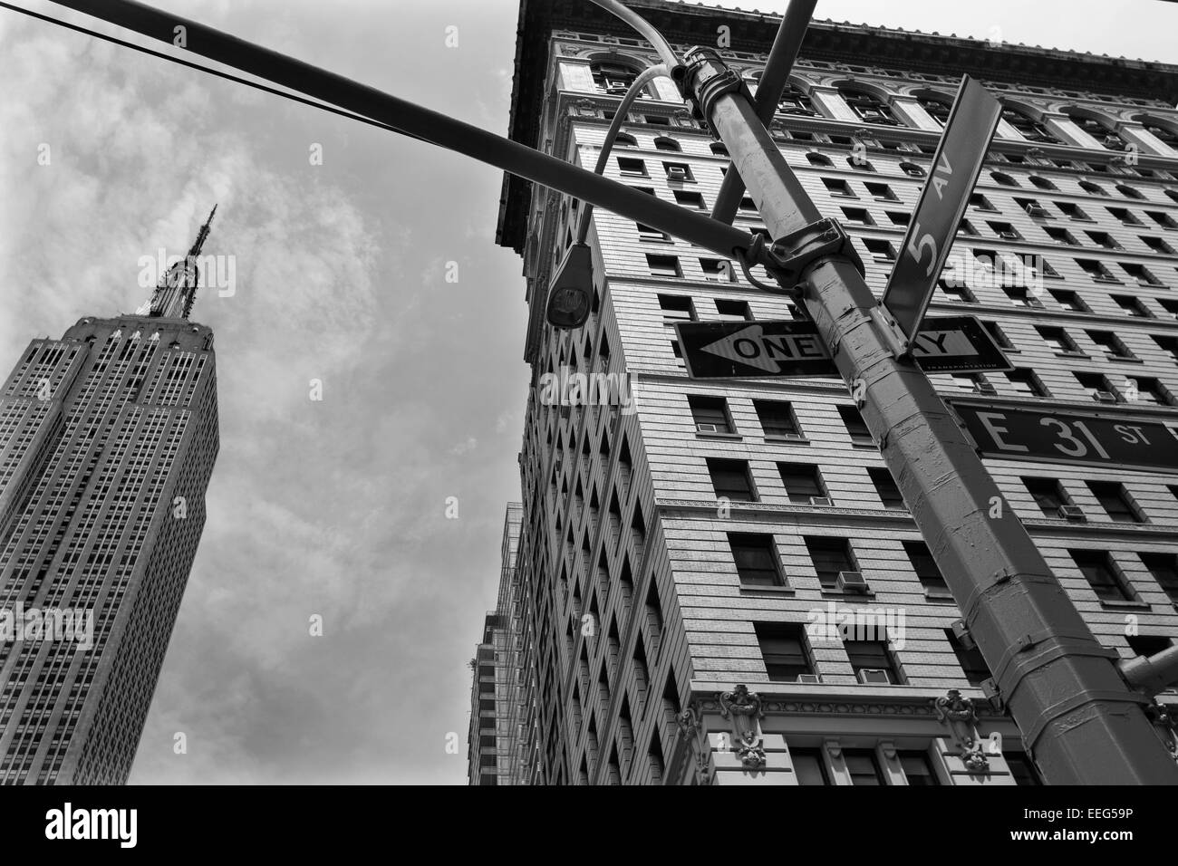 New York city Manhattan Fifth Avenue 5th Av downtown US Stock Photo - Alamy