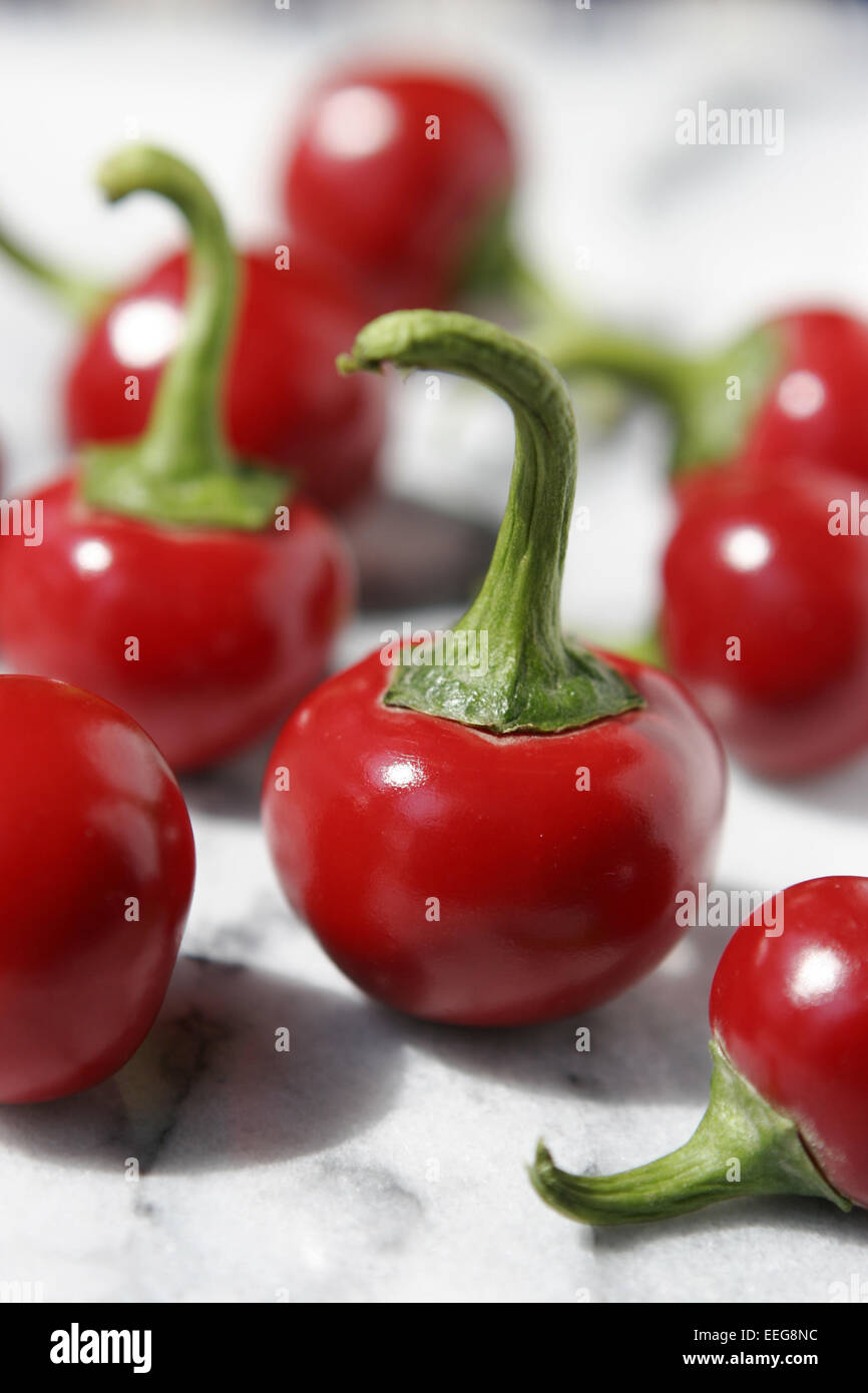 Kirschpaprika, Gemuese, Paprika, Paprikaart, Pfefferschoten, Chili ...