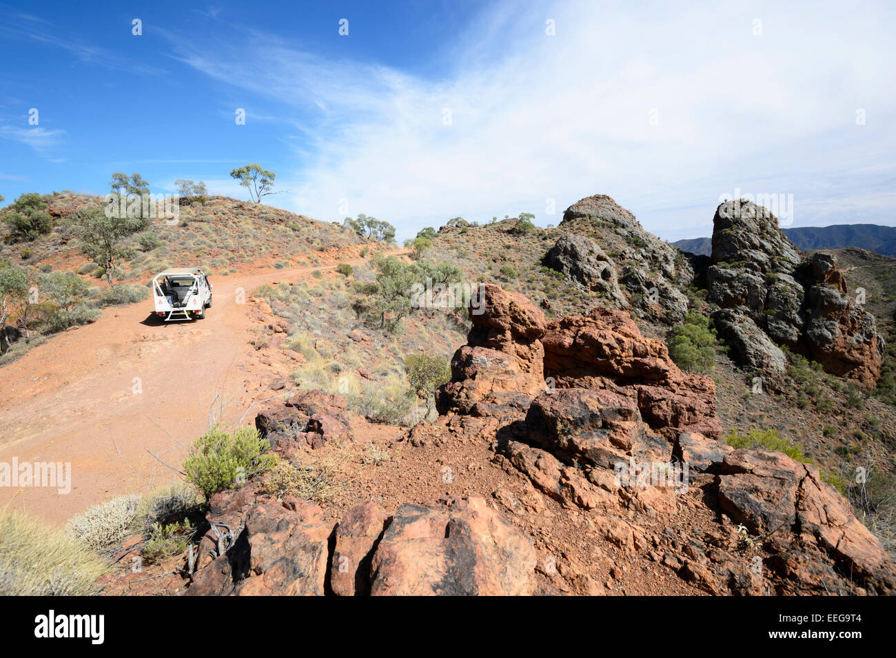 Arkaroola Resort and Wilderness Sanctuary, Flinders Ranges, South Australia Stock Photo