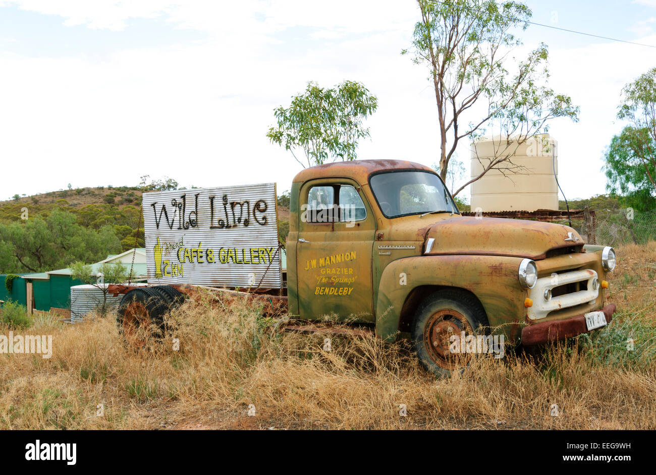Old Ute, Blinman, Flinders Ranges, South Australia Stock Photo