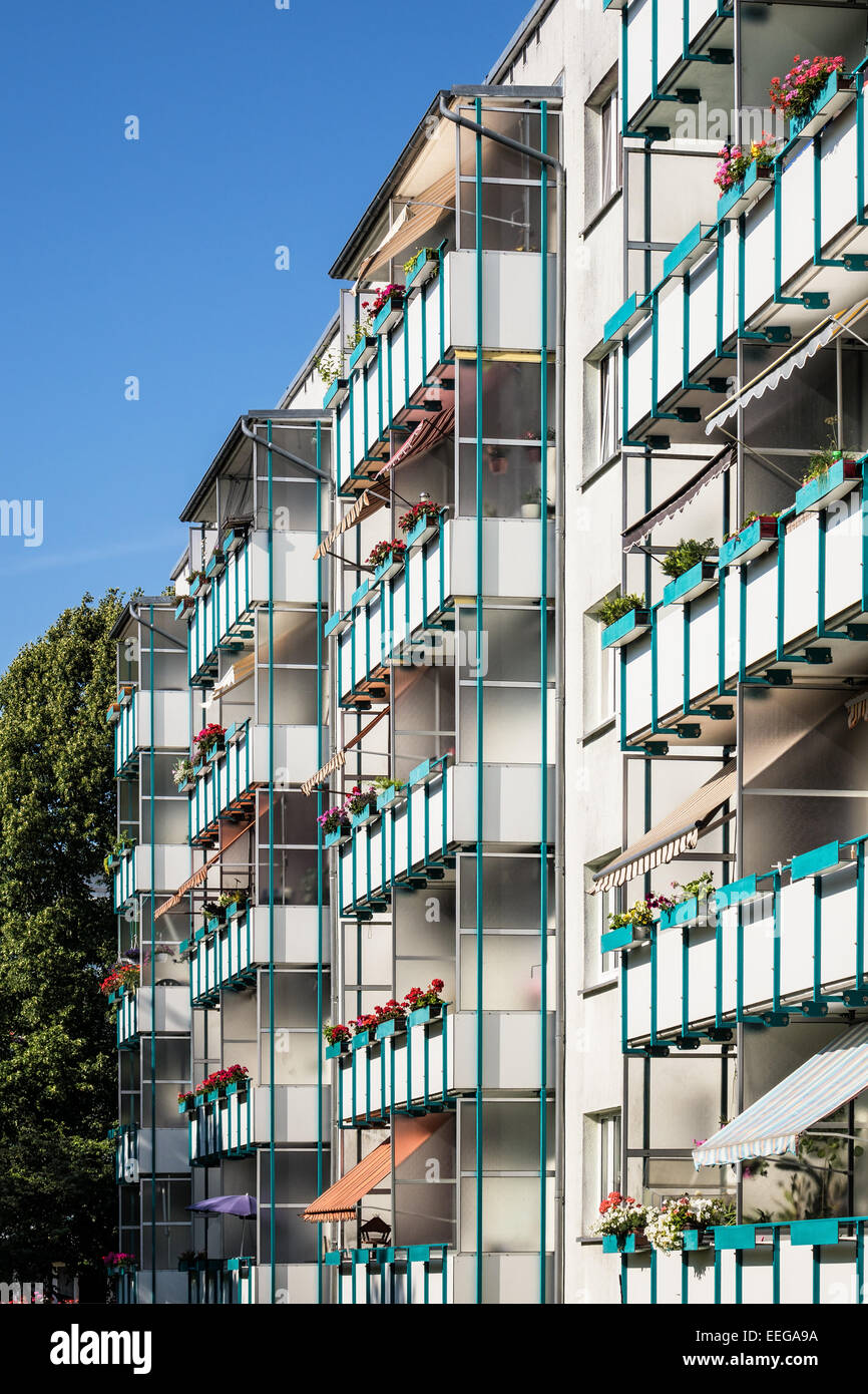 Dwelling in new housing development in Rostock (Germany Stock Photo - Alamy