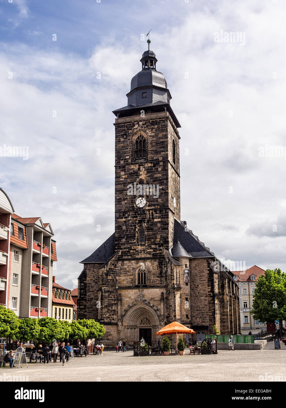 A church in Gotha (Germany) Stock Photo