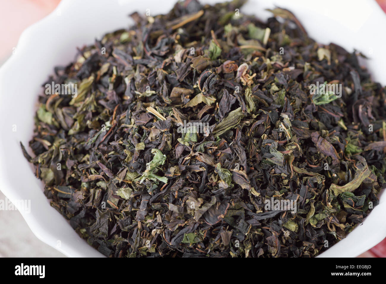 Koporye Tea - fermented leaves, stems and flowers Chamerion angustifolium Stock Photo