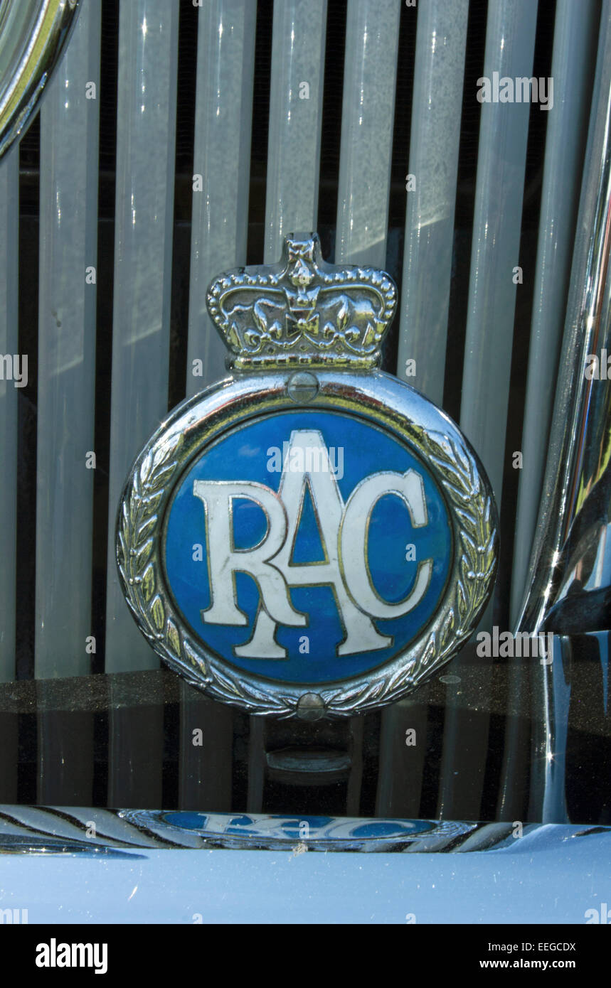 RAC badge Stock Photo