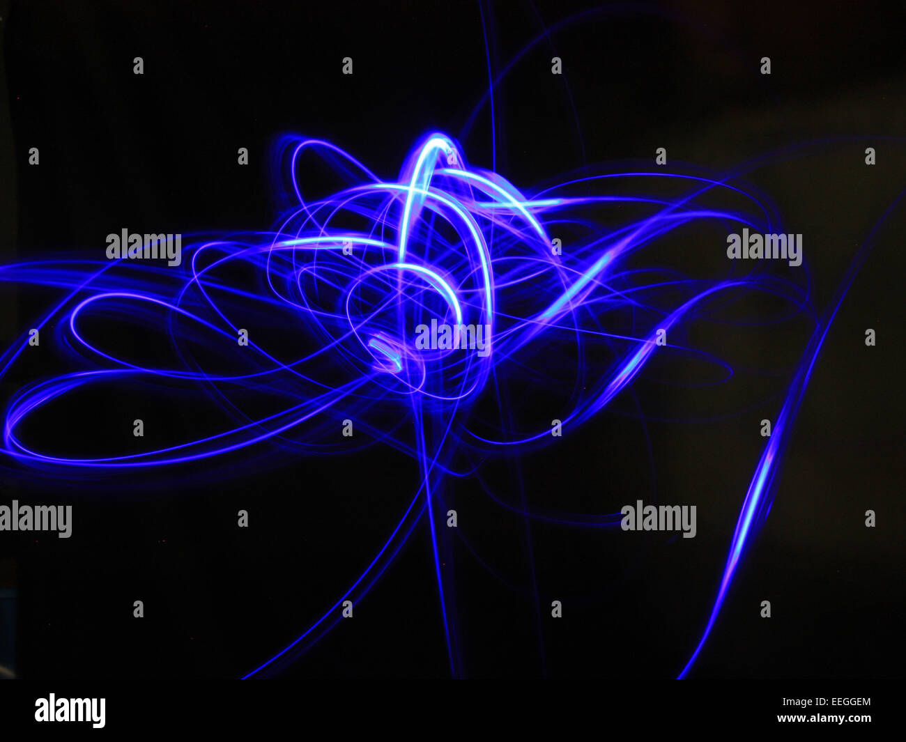 Light painting blue hires stock photography and images Alamy