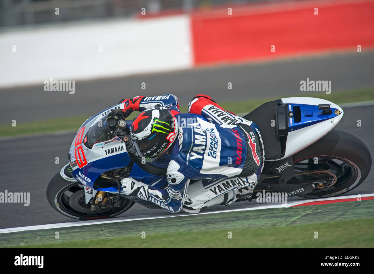 jorge lorenzo, yamaha, 2013 Stock Photo