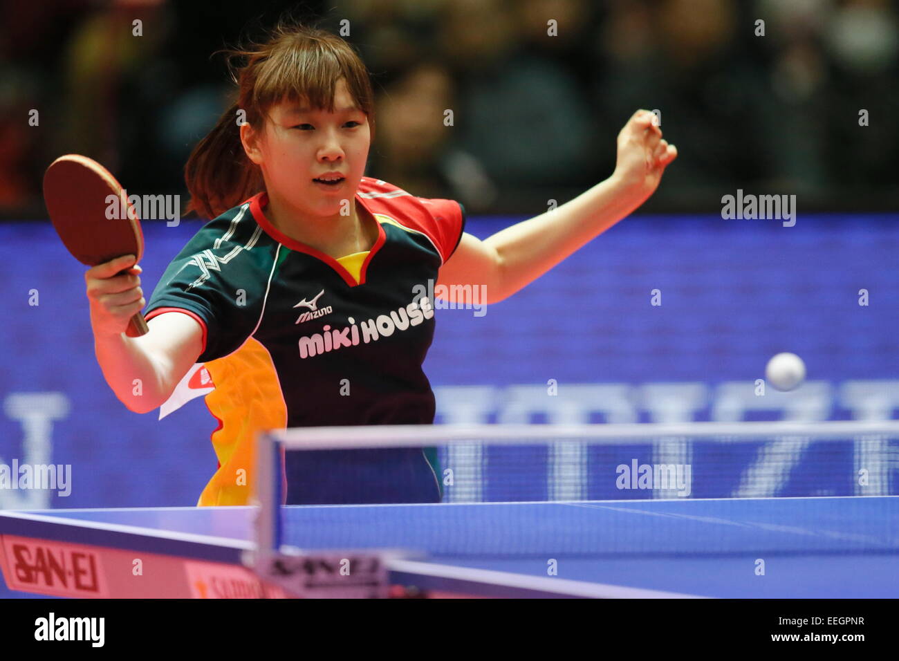 Shiho Matsudaira, JANUARY 17, 2015 Table Tennis All Japan Table