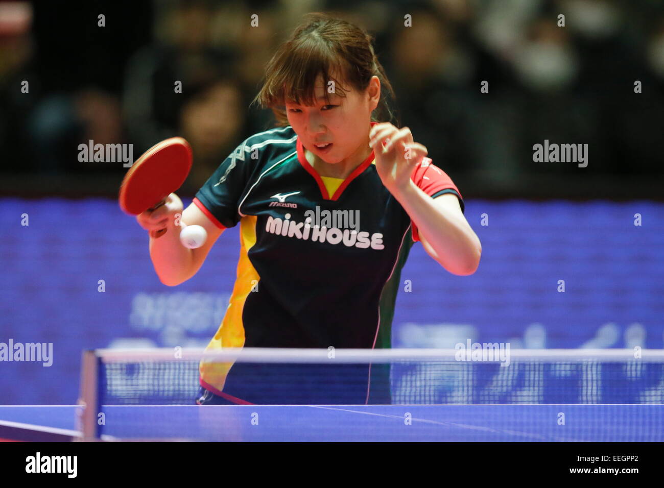 Shiho Matsudaira, JANUARY 17, 2015 Table Tennis All Japan Table