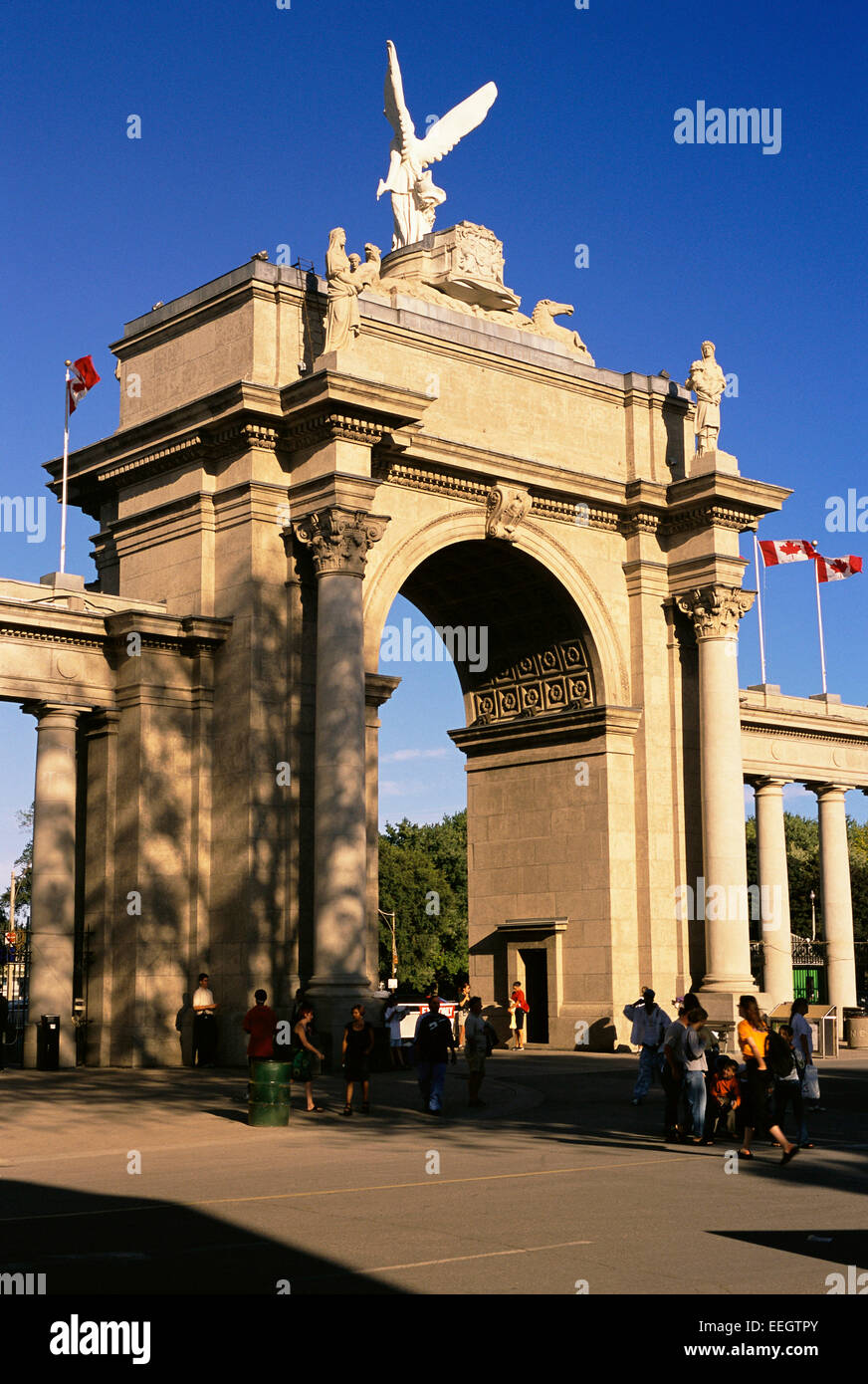 Princes Gates Canadian National Exhibition Toronto, Ontario, Canada Stock Photo