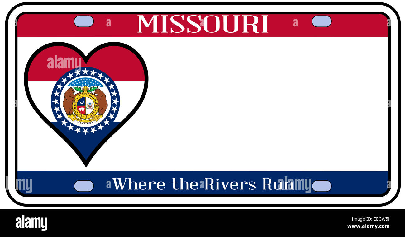 Missouri License Plate High Resolution Stock Photography and Images Alamy
