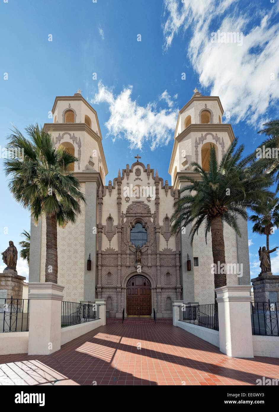 Saint Augustine's Cathedral, Tucson, Arizona Stock Photo