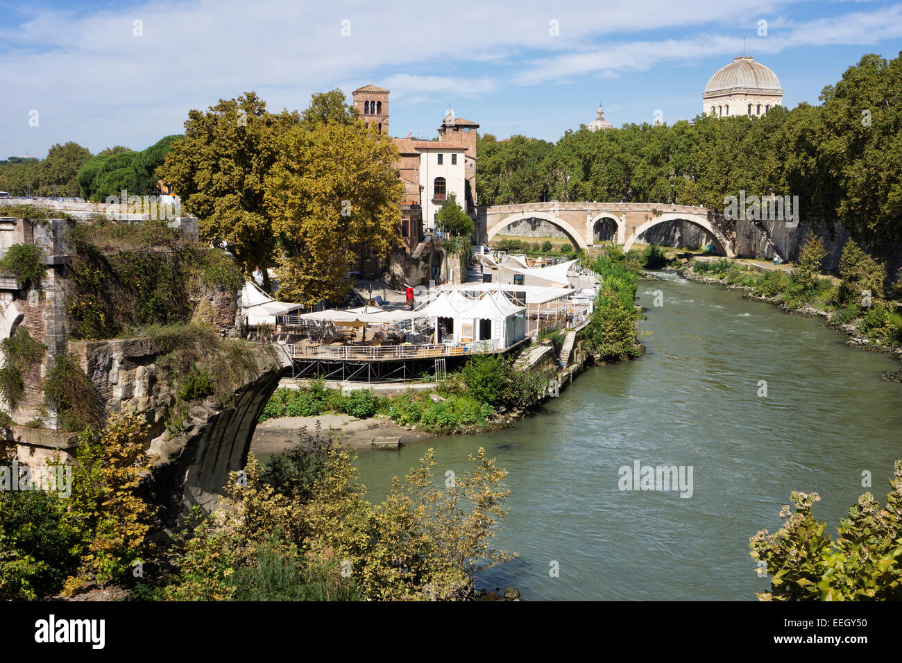 Tiber fluss italien hi-res stock photography and images - Alamy