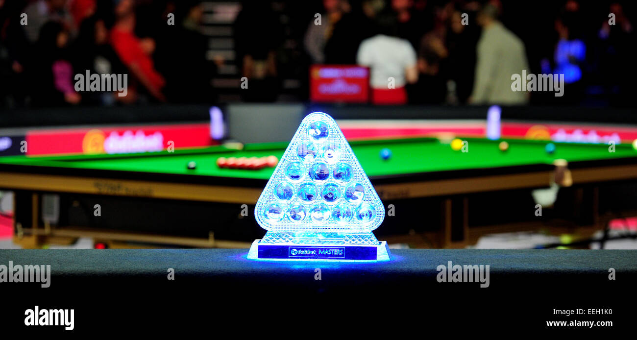 Masters snooker trophy neil robertson hi-res stock photography and images