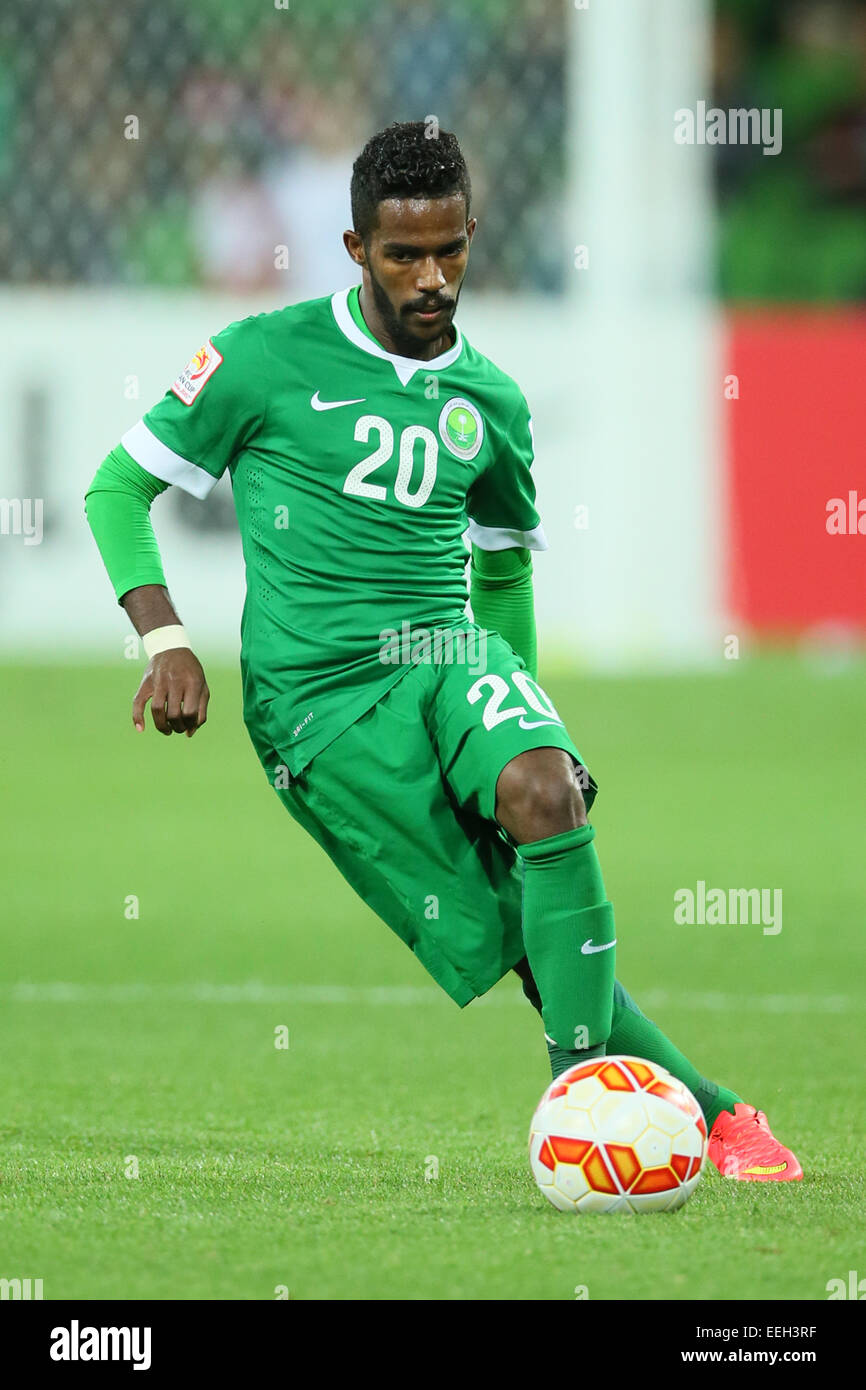 Melbourne, Australia. 18th Jan, 2015. Nawaf Al Abed (KSA) Football