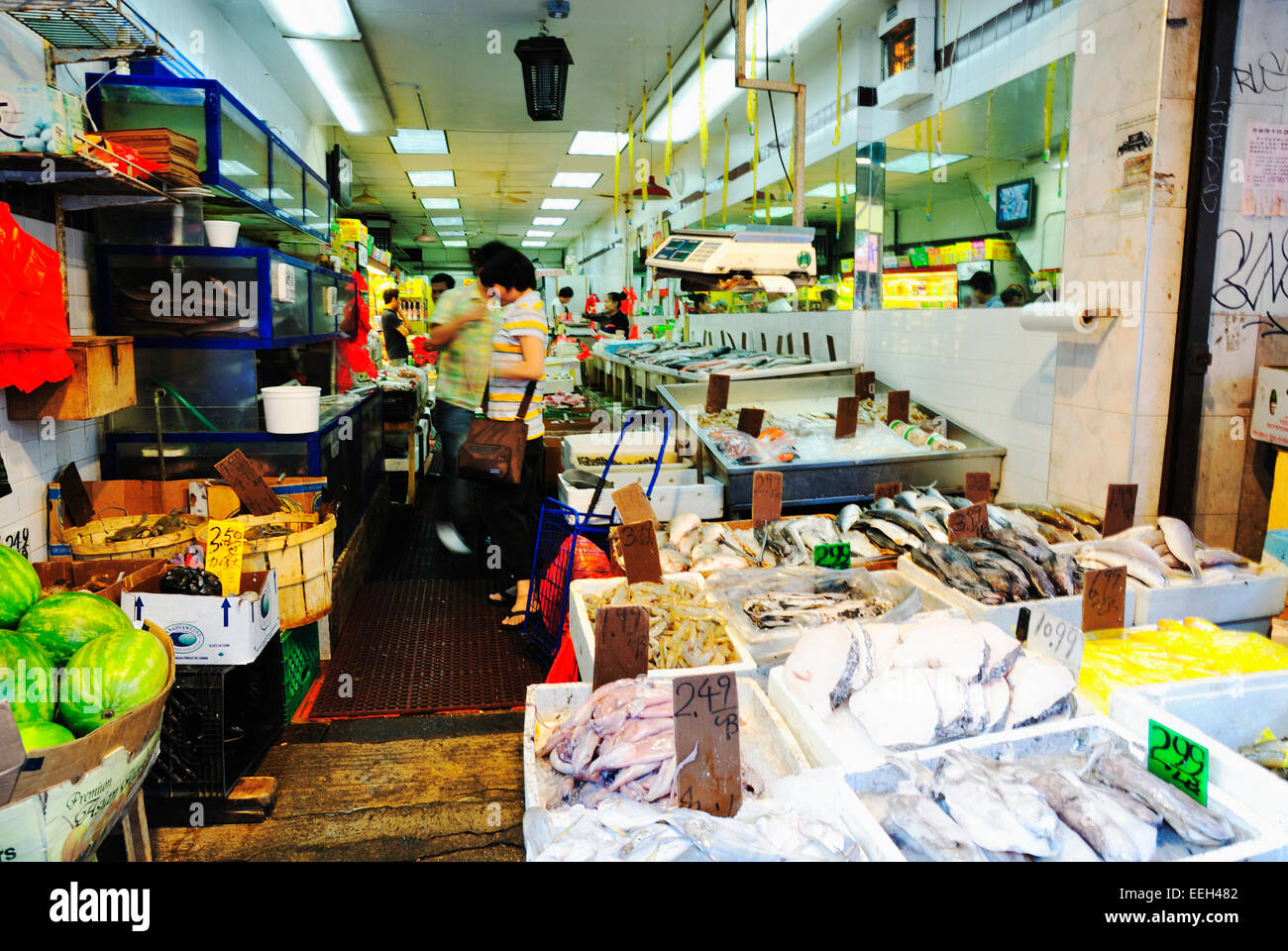 Chinatown, Manhattan Stock Photo