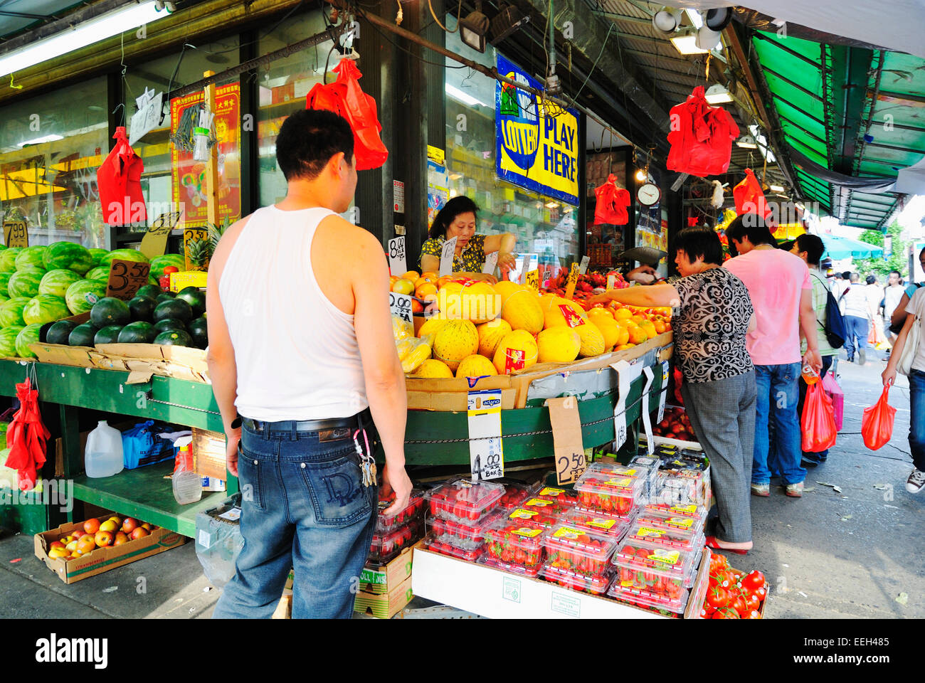 Chinatown, Manhattan Stock Photo