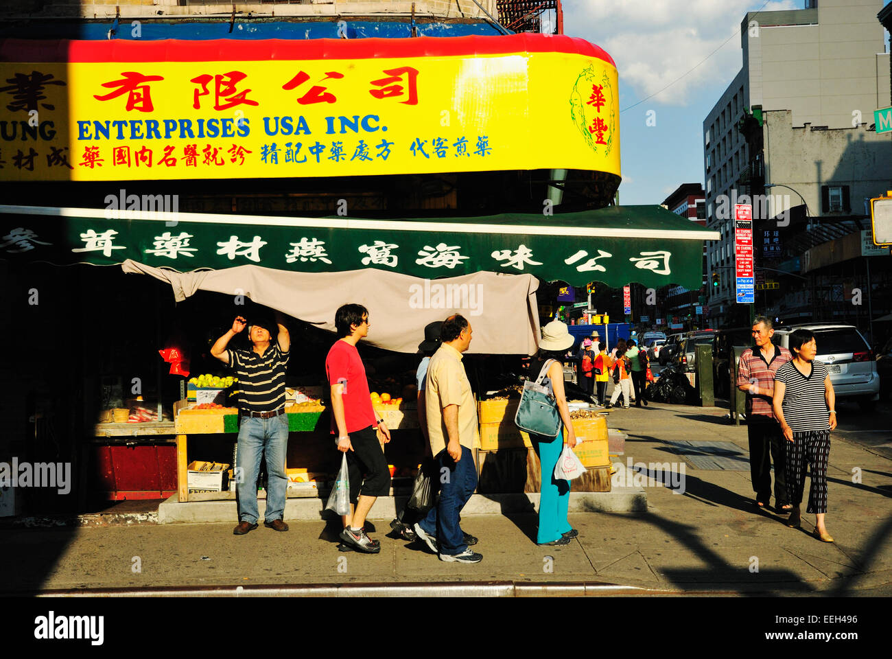 Chinatown, Manhattan Stock Photo