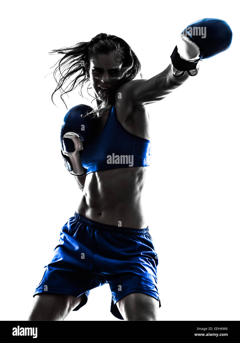 Shadow boxing woman hi-res stock photography and images - Alamy, shadow  boxing 