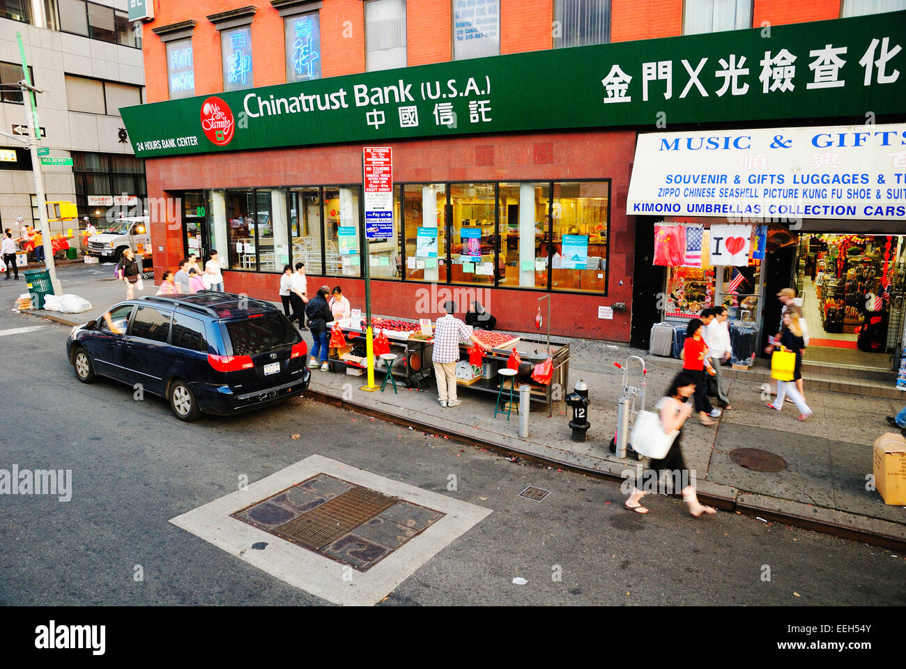 Chinatown, Manhattan Stock Photo