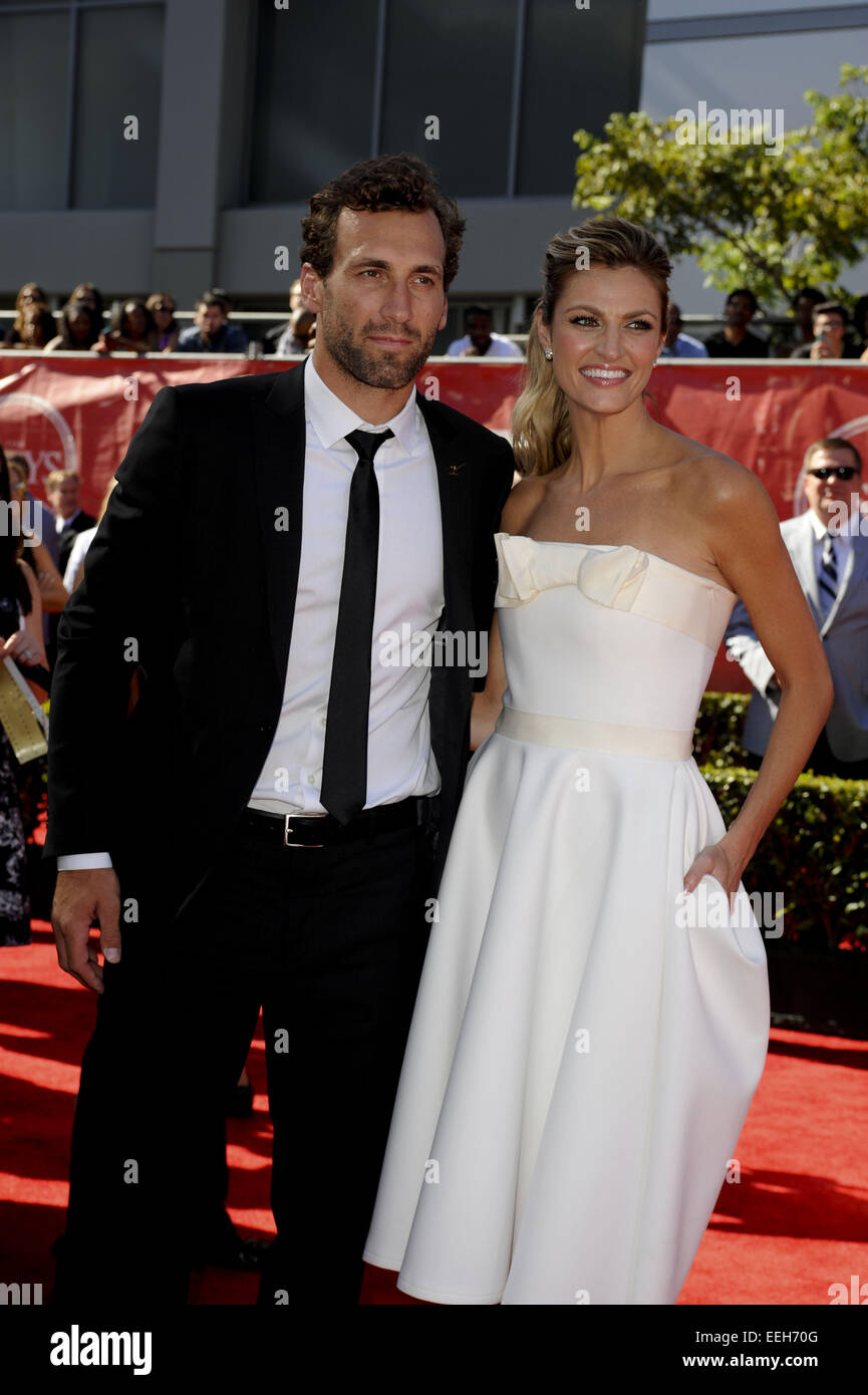 2014 ESPYS Awards - Arrivals Featuring: Jarret Stoll,Erin Andrews Where