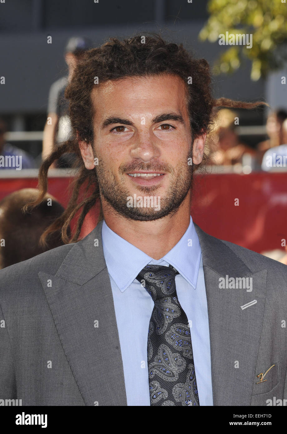 2014 ESPYS Awards - Arrivals  Featuring: Kyle Beckerman Where: Los Angeles, California, United States When: 17 Jul 2014 Stock Photo