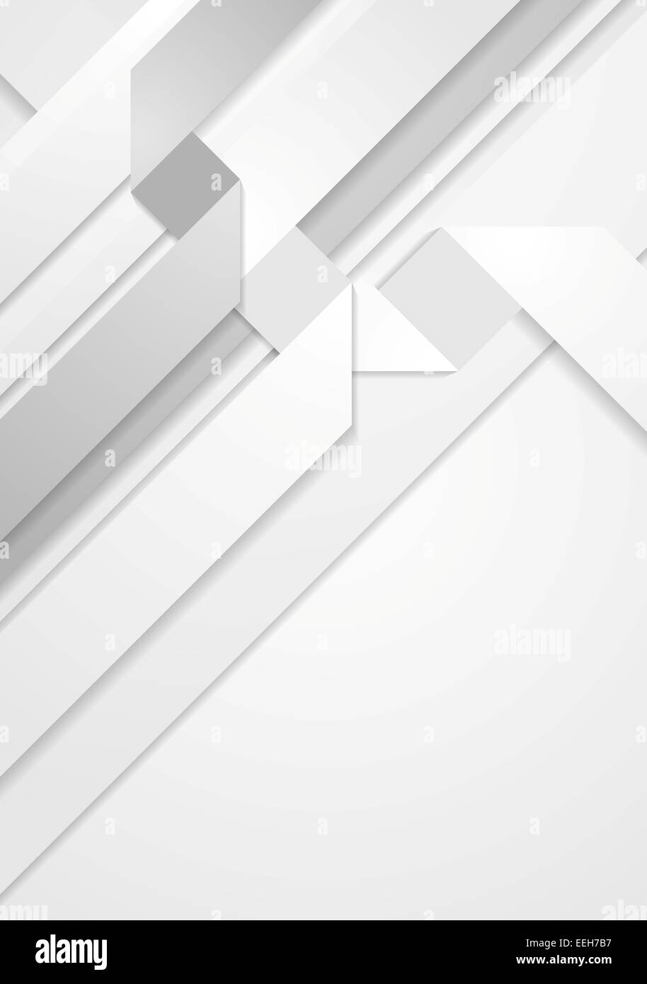 Abstract light tech geometric corporate background. Vector design Stock ...