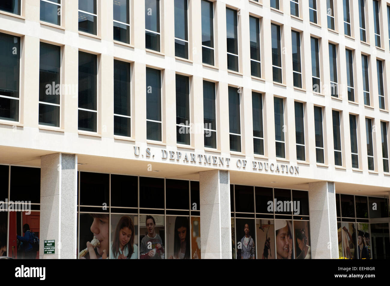 US Department of education building in Washington DC Stock Photo