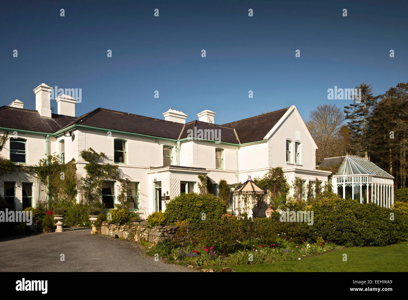 Ireland, Co Galway, Connemara, Cashel House Hotel Stock Photo