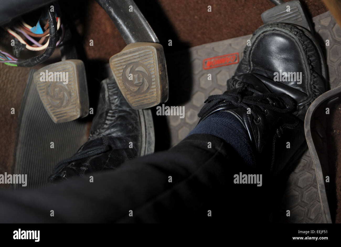 Pressing pedal hires stock photography and images Alamy