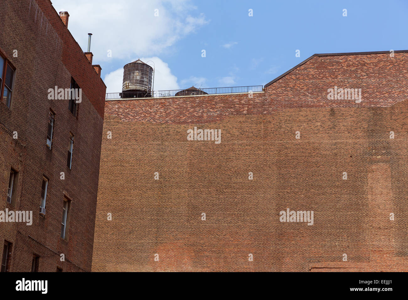 Soho buildings brickwall texture in Manhattan New York City NYC USA