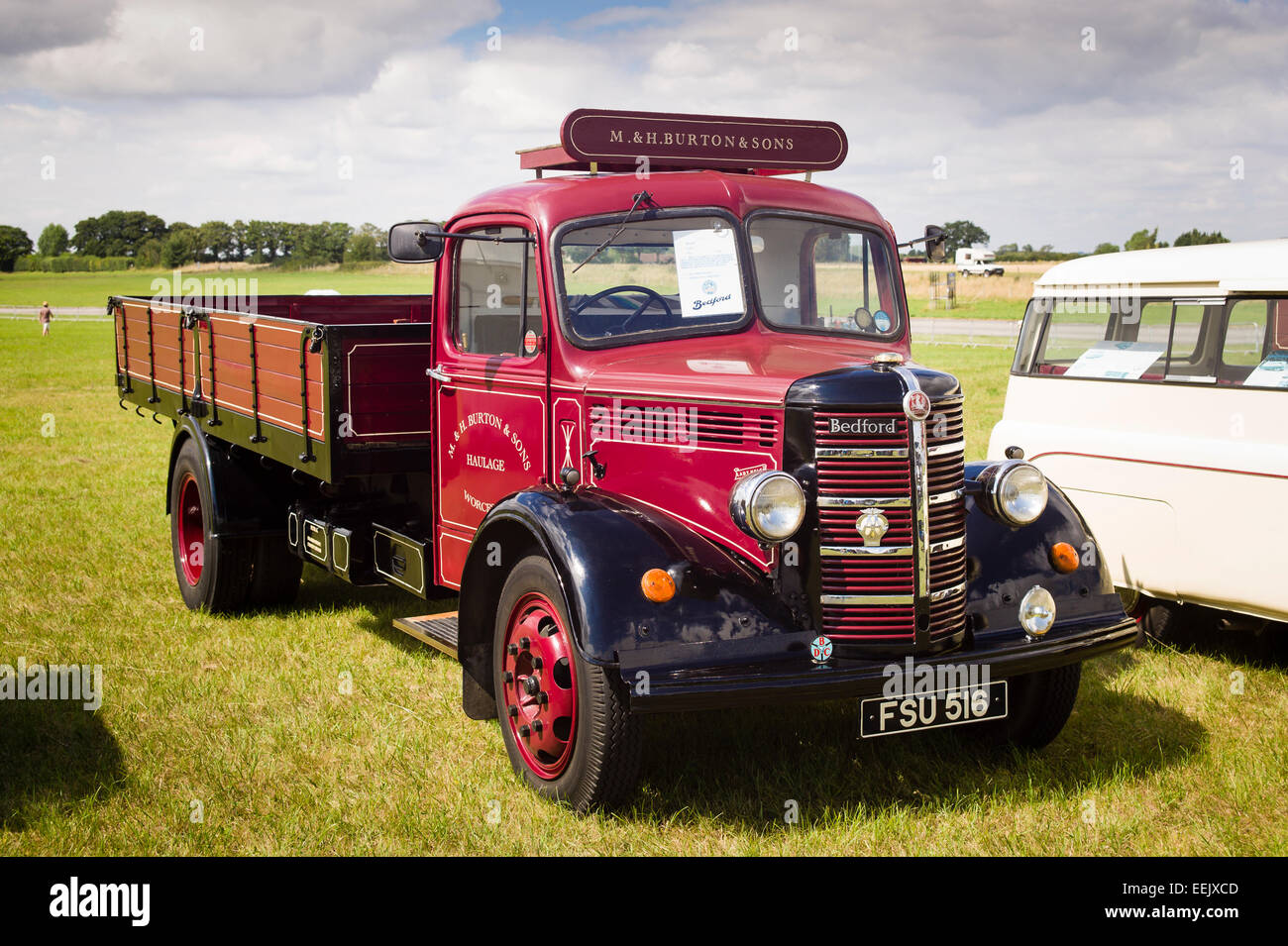 Bedford 'O' Series commercial truck from 1950s in UK Stock Photo Alamy