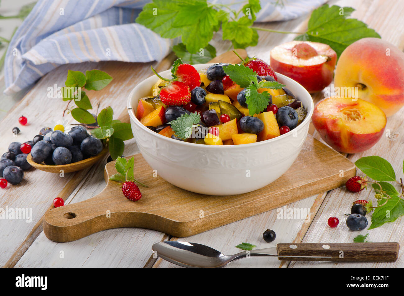 Healthy fruit salad hi-res stock photography and images - Alamy