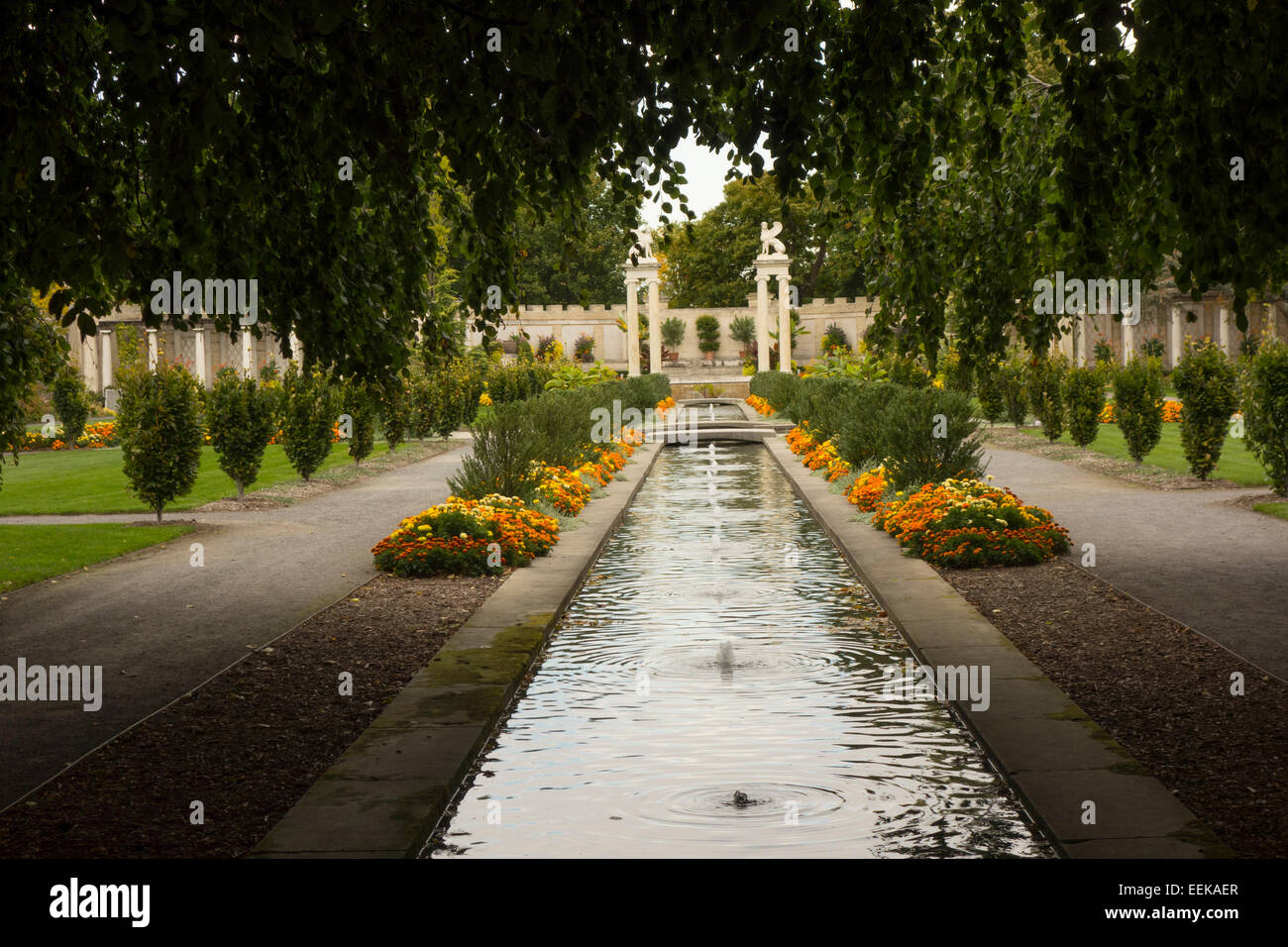 Untermyer gardens conservancy in Yonkers NY Stock Photo Alamy