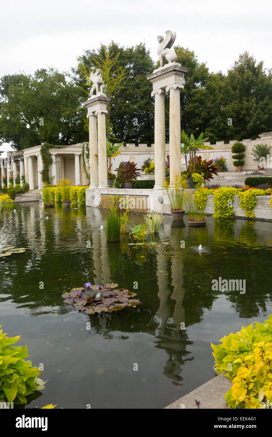 Untermyer gardens conservancy in Yonkers NY Stock Photo Alamy