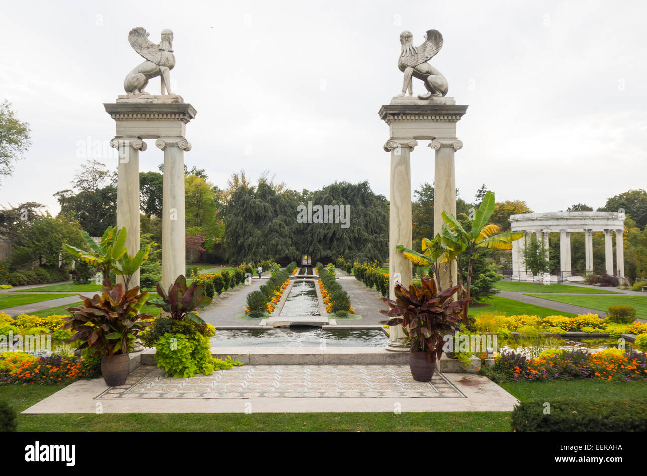 Untermyer gardens conservancy in Yonkers NY Stock Photo Alamy