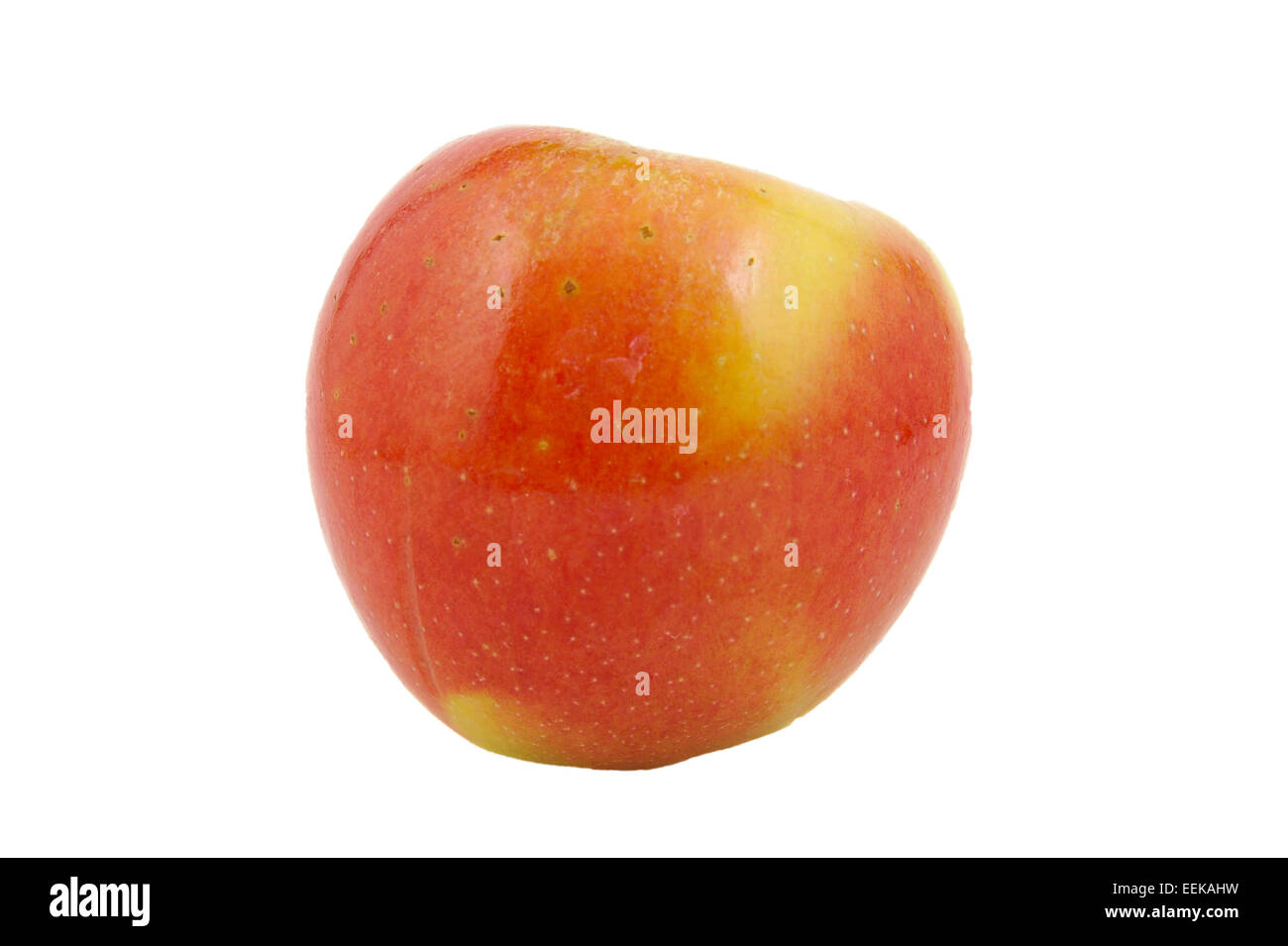 Front view of Kanzi red apple isolated on white Stock Photo Alamy