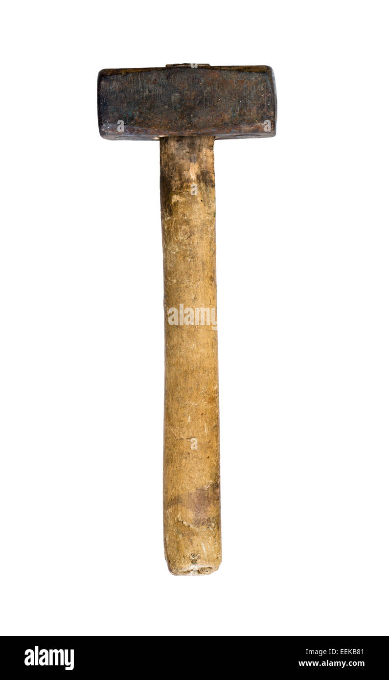 old big hammer - hand tool Stock Photo - Alamy