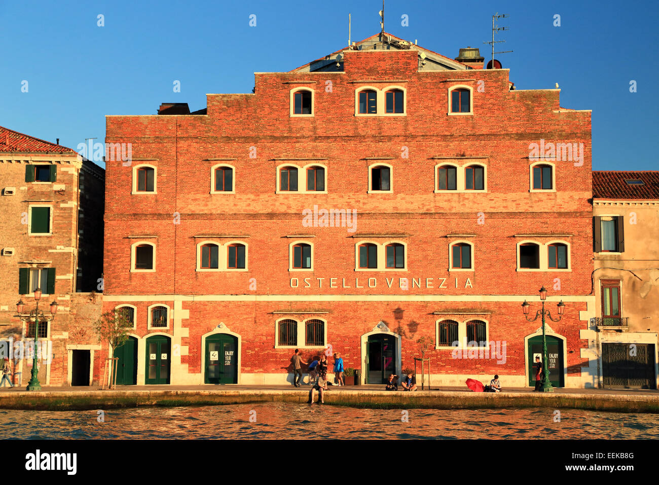 Ostello di Venezia (Youth Hostel), Isola della Giudecca Stock Photo