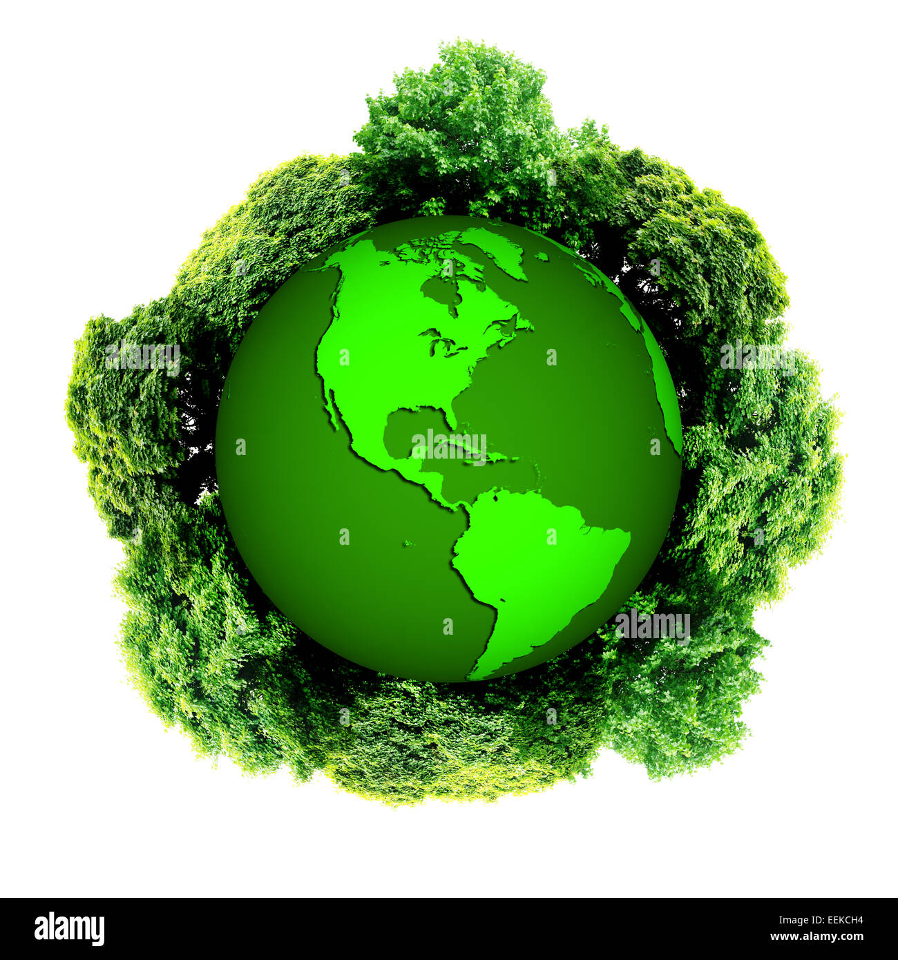 Trees growing around objects hi-res stock photography and images - Alamy