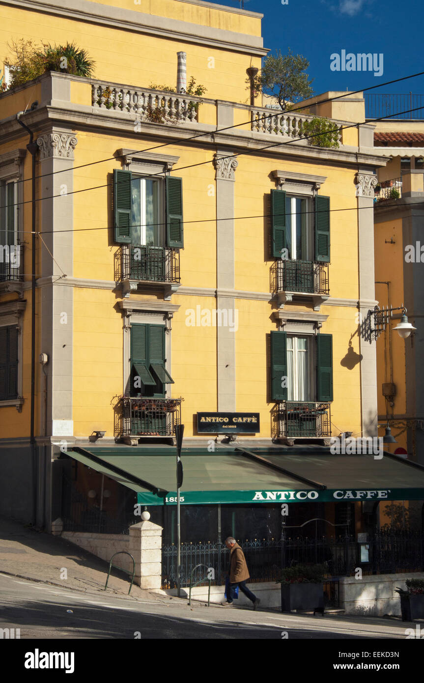 Foresight of old town in Cagliari,Sardinia, Italy Stock Photo
