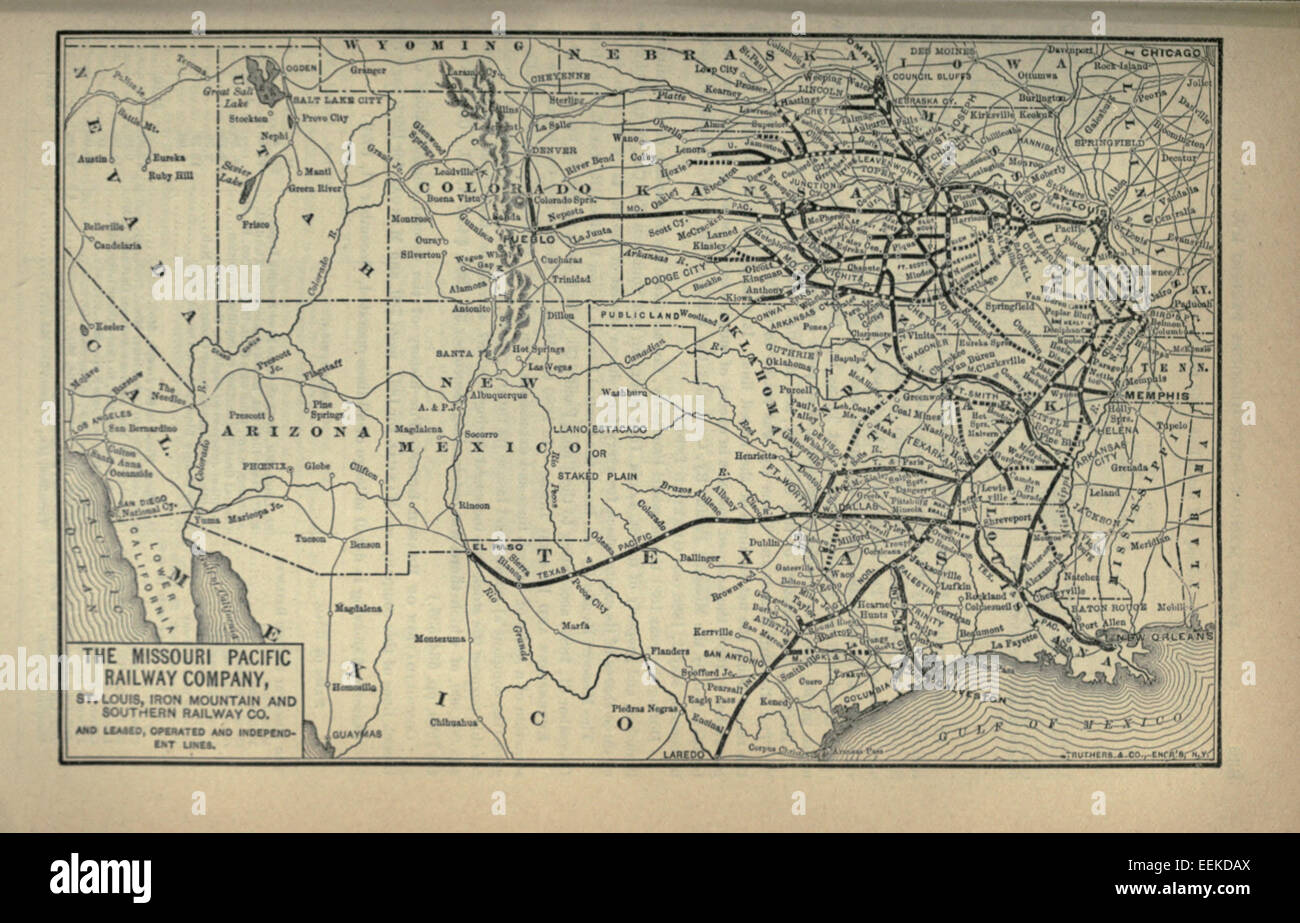 Map of pacific missouri hires stock photography and images Alamy