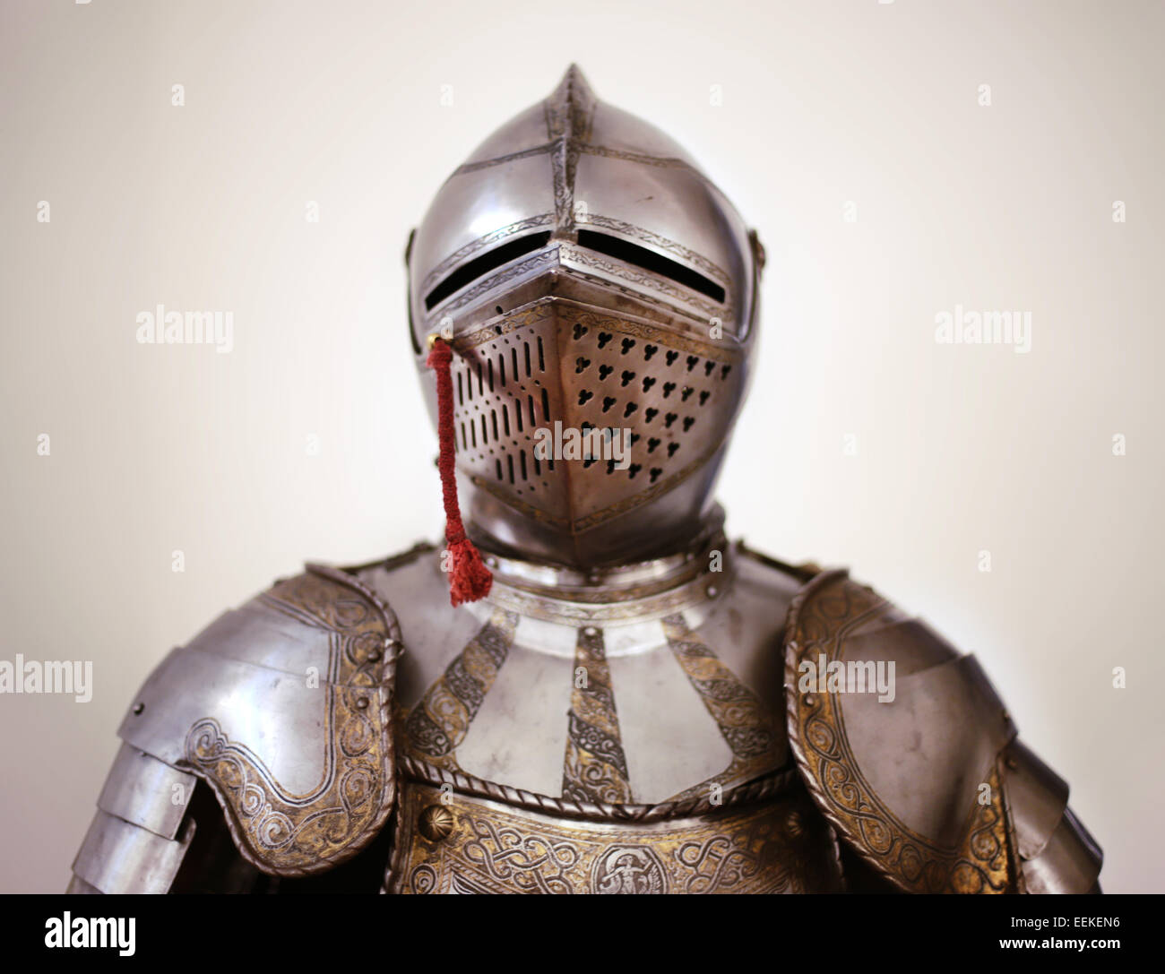 Ancient metal armor Stock Photo Alamy