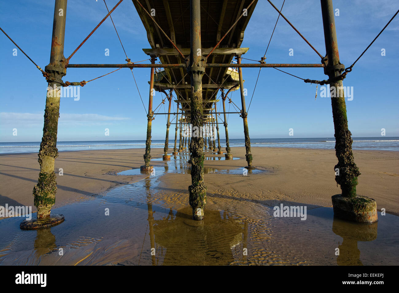 Saltburn by the Sea Stock Photo Alamy