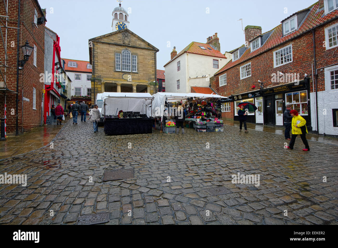 Whitby on the North Yorkshire coast Stock Photo - Alamy