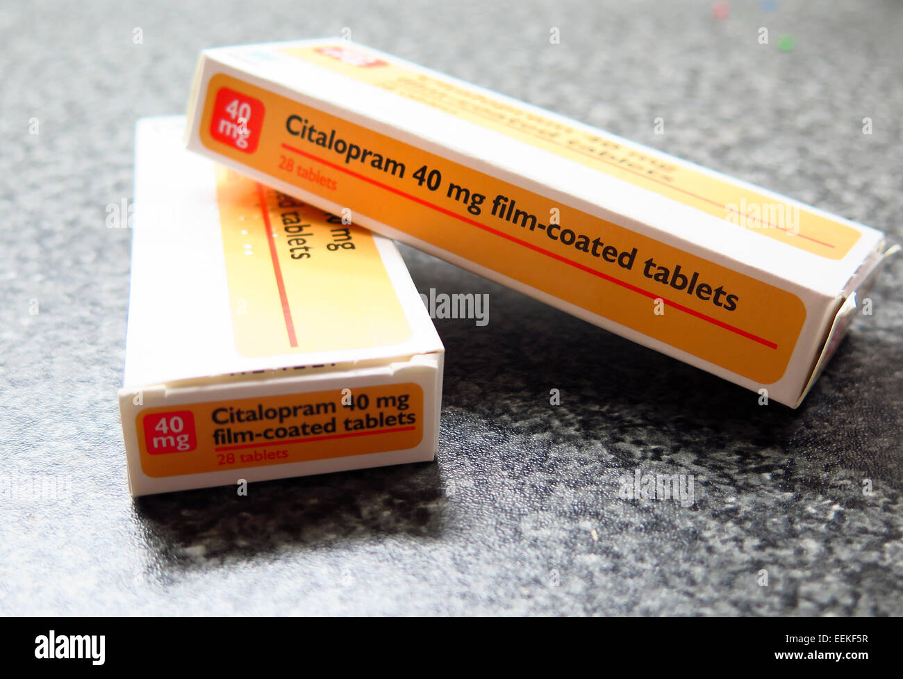 Citalopram film coated tablets Stock Photo Alamy