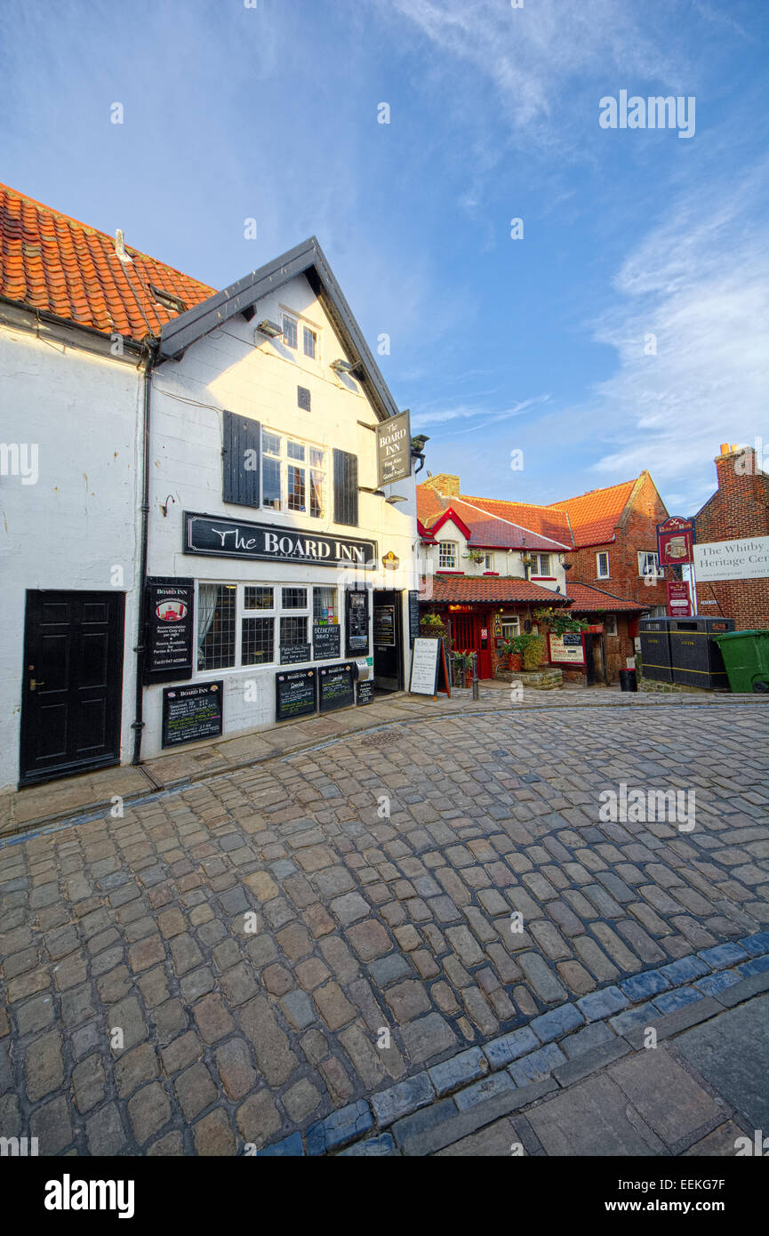 Whitby on the North Yorkshire coast Stock Photo - Alamy