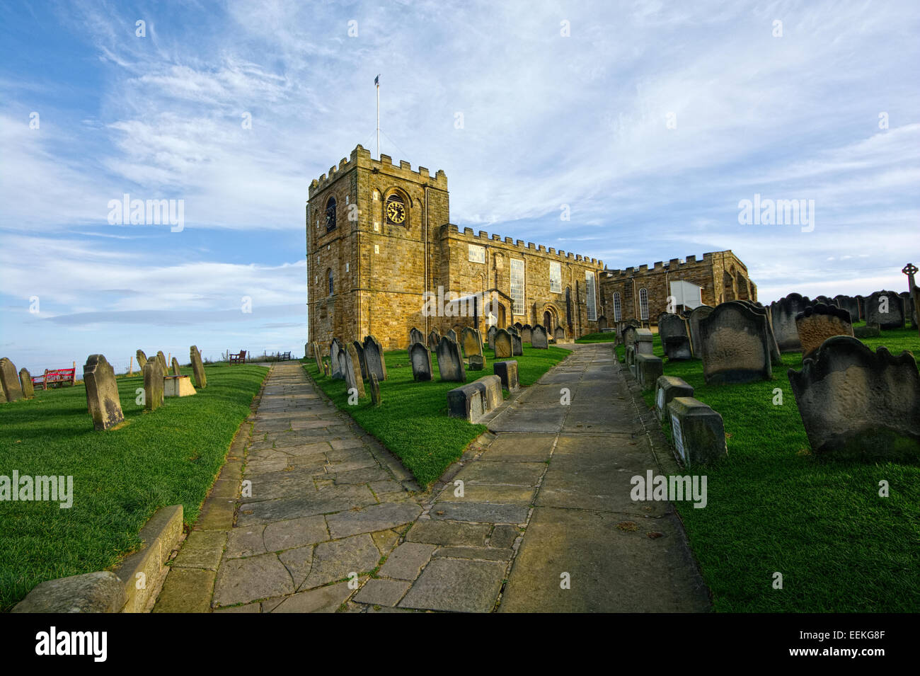 Whitby on the North Yorkshire coast Stock Photo - Alamy