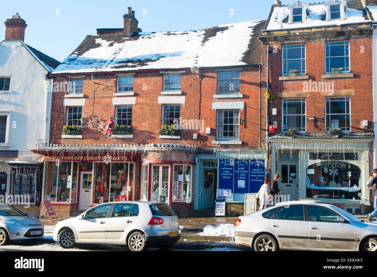 village of Wirksworth in Derbyshire Dales,England Stock Photo Alamy
