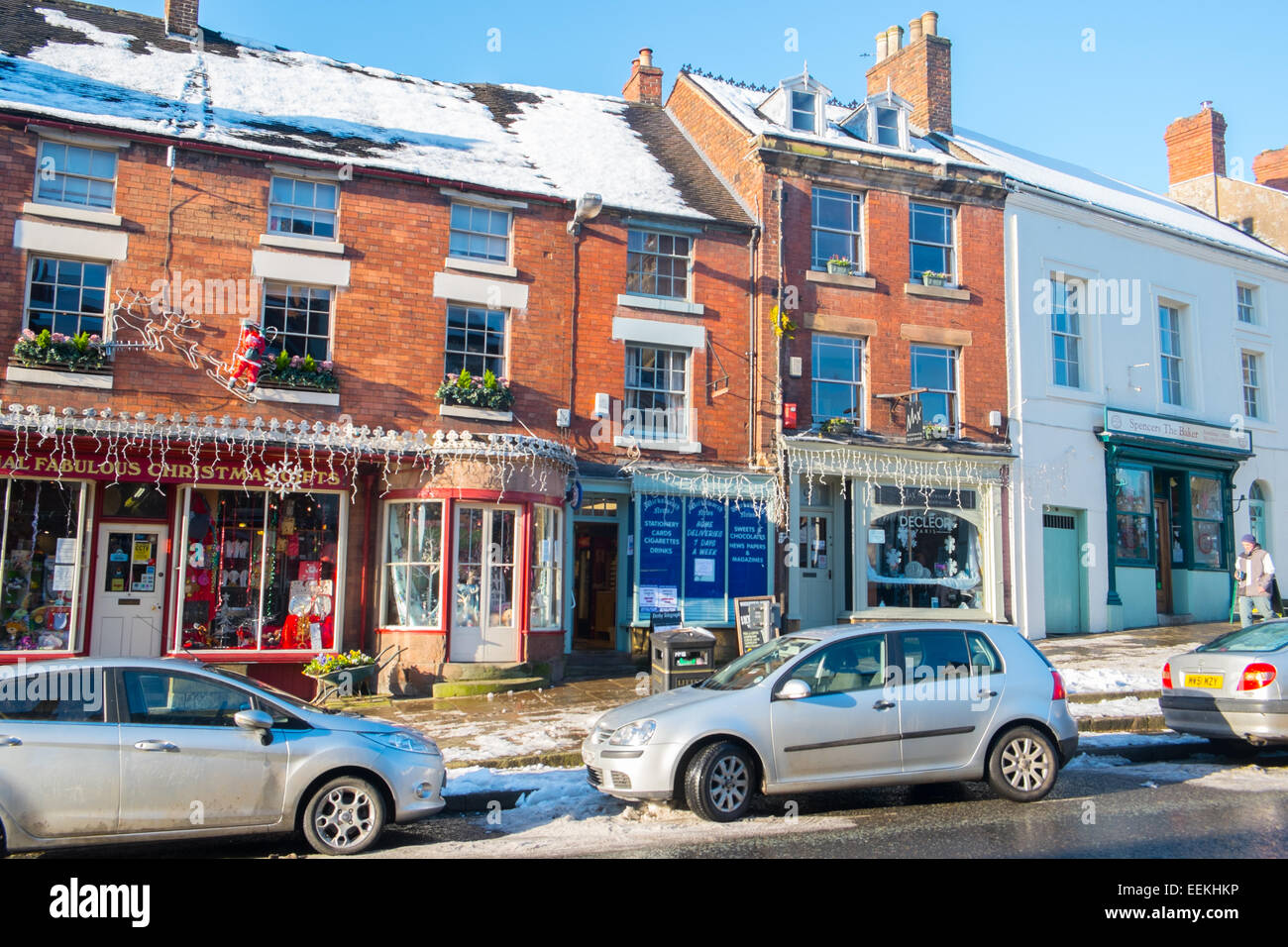 village of Wirksworth in Derbyshire Dales,England Stock Photo Alamy