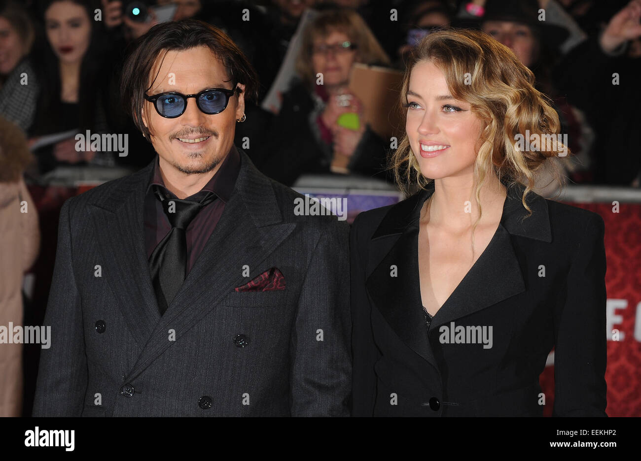 Johnny deep amber heard hi-res stock photography and images - Alamy